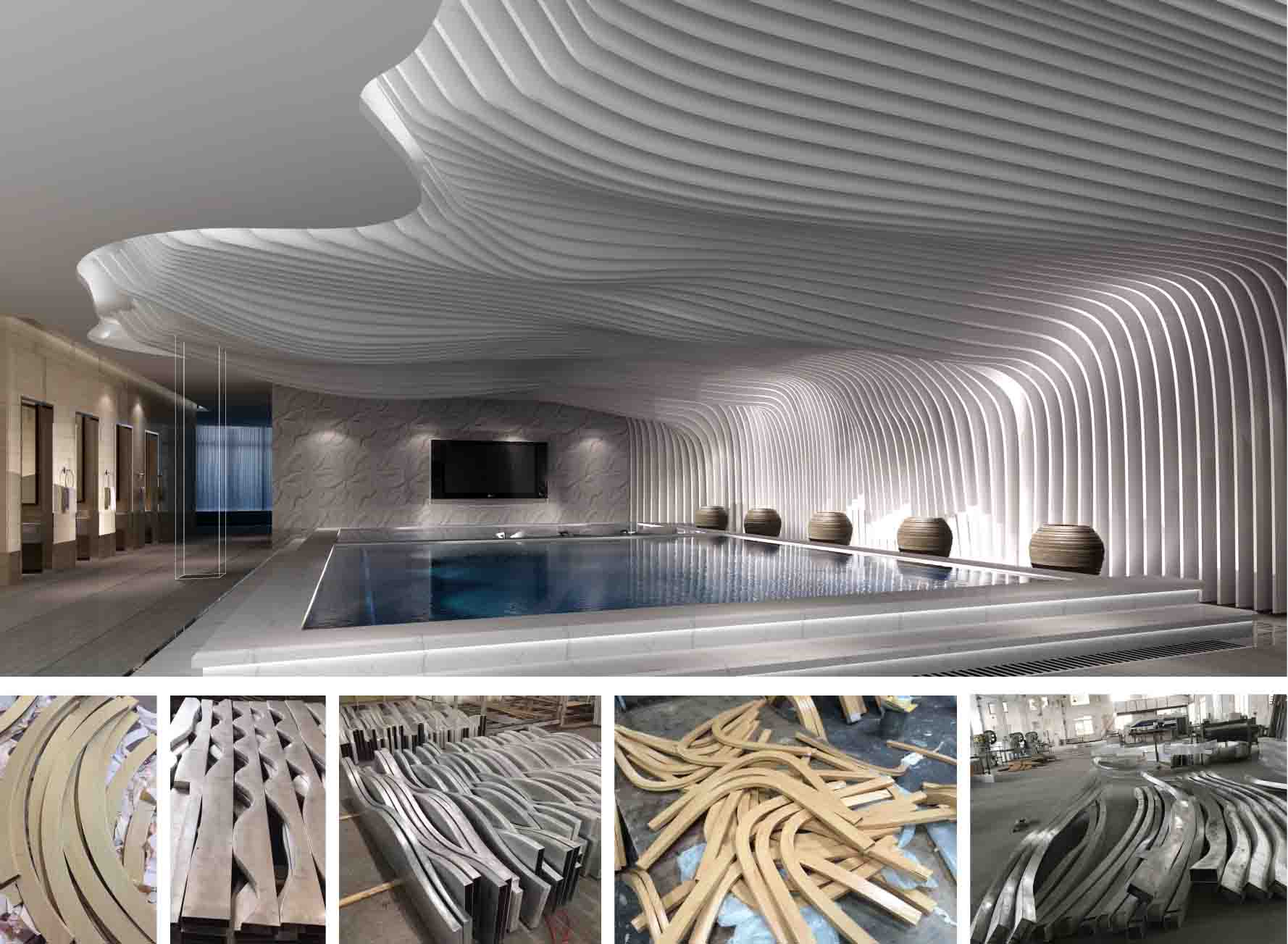 造型铝方通 造型铝方通