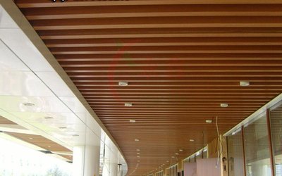 U型铝方通天花 U型铝方通天花